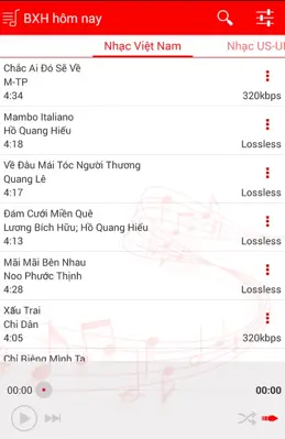 Chia sẻ nhạc android App screenshot 5